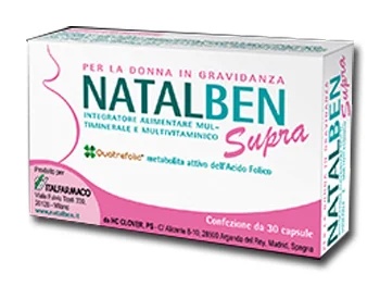 NATALBEN Natalben Supra 30 capsules multivitamine voor zwangere vrouwen