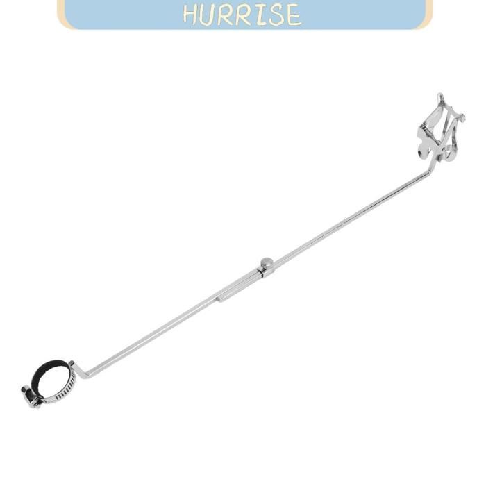 Clip multiusos ajustable, soporte de hierro para instrumentos de viento, atril para flauta, accesorio esencial para flauta