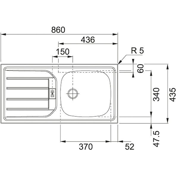 Rohová kuchyně PORTO, 210 x 270 cm, antracit/wotan