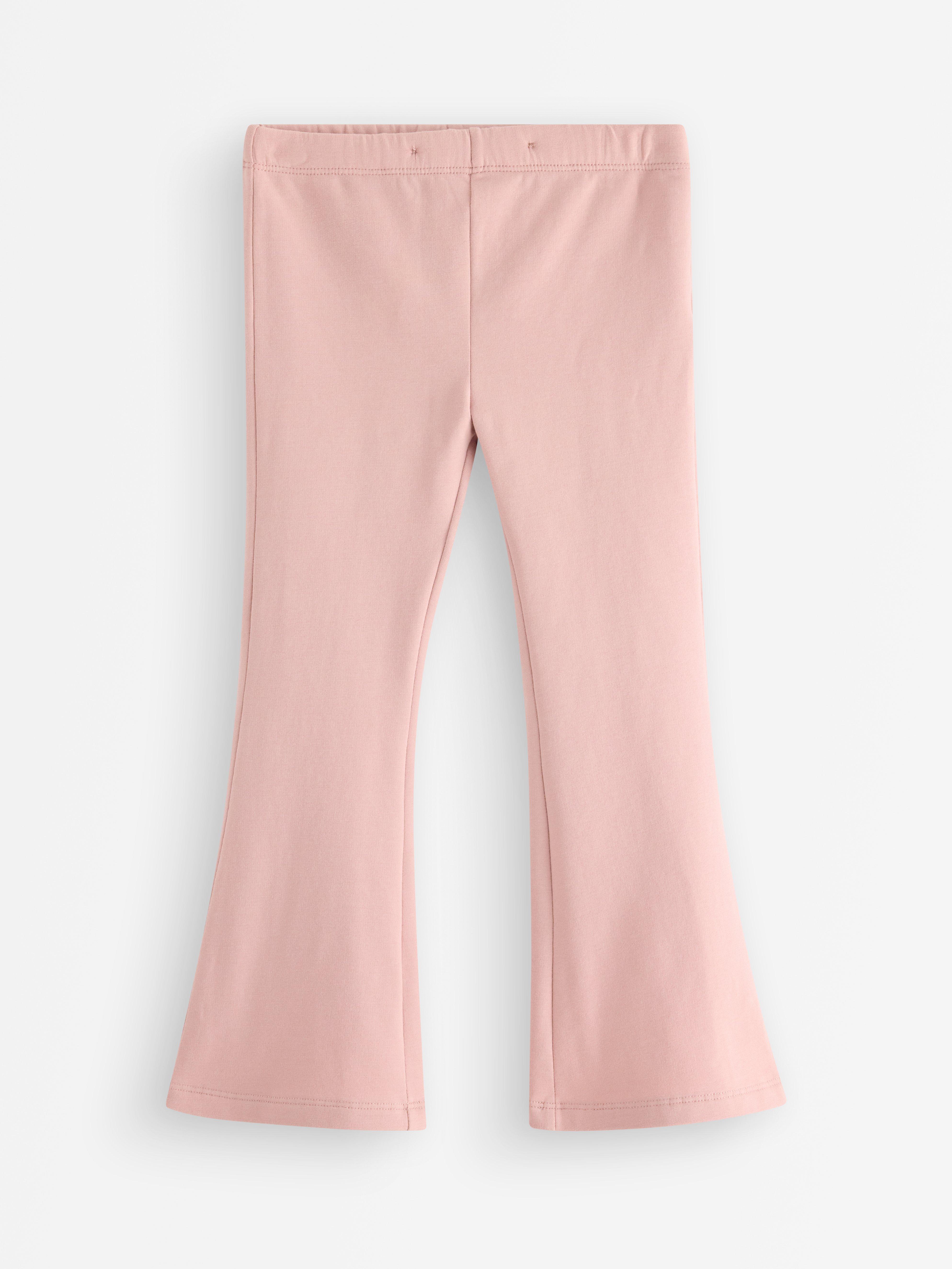 Legíny s rozšířenou podšívkou a kartáčovanou vnitřní stranou, barva Dusty Pink