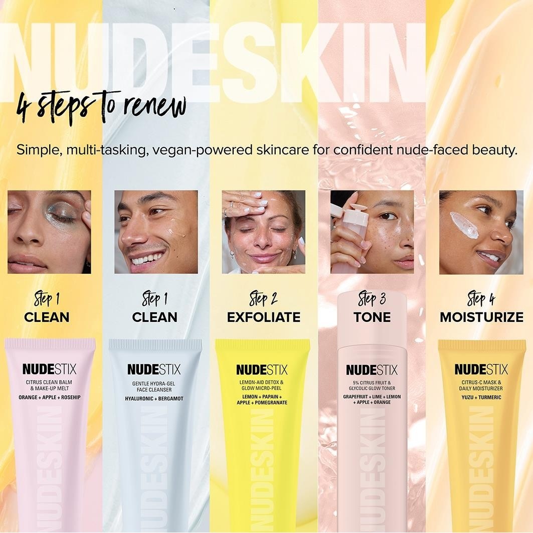 Nudestix Tagescreme NUDESKIN Citrus-C Maske & Feuchtigkeitscreme - 60 ml