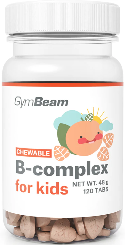 GymBeam Complexo B para Crianças - Suplemento alimentar com complexo de vitaminas B para crianças