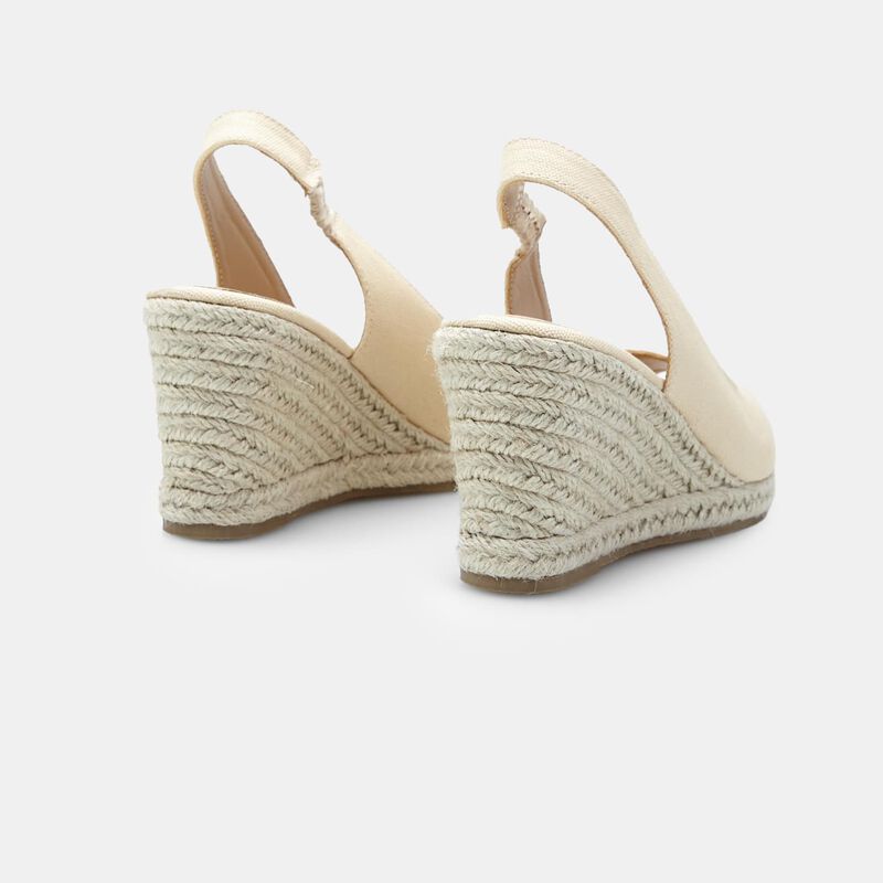 BATA slingback-espadrilles voor dames