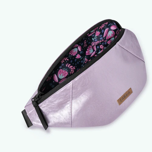 Cabaia Mittlere Capri lila Bauchtasche