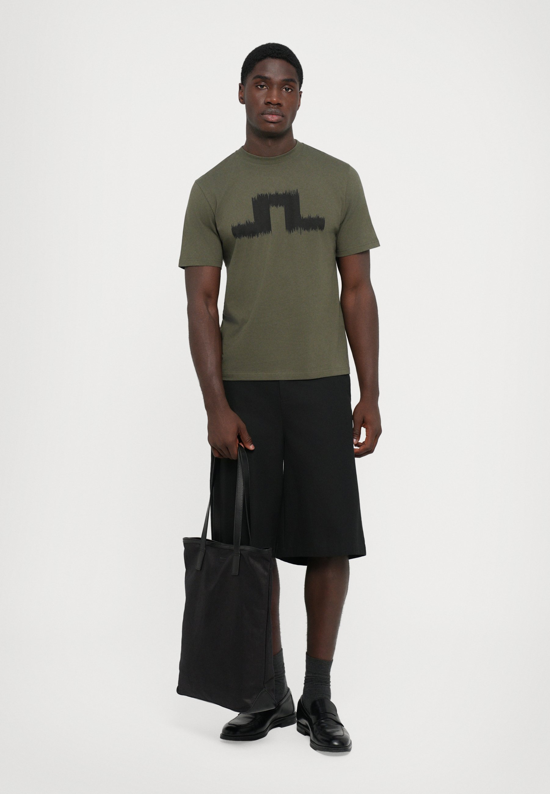 T-shirt stagionale J.LINDEBERG PARCIE - Stampa - verde foresta
