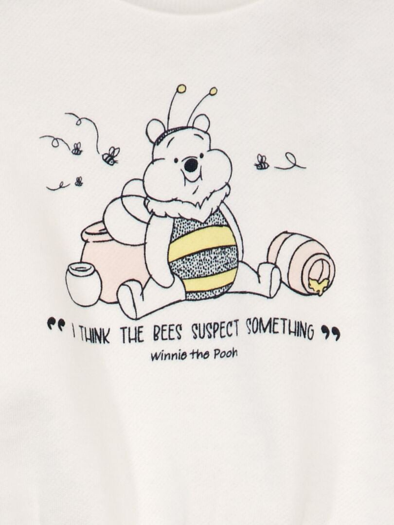 'Winnie' fleece sweatshirt - wit