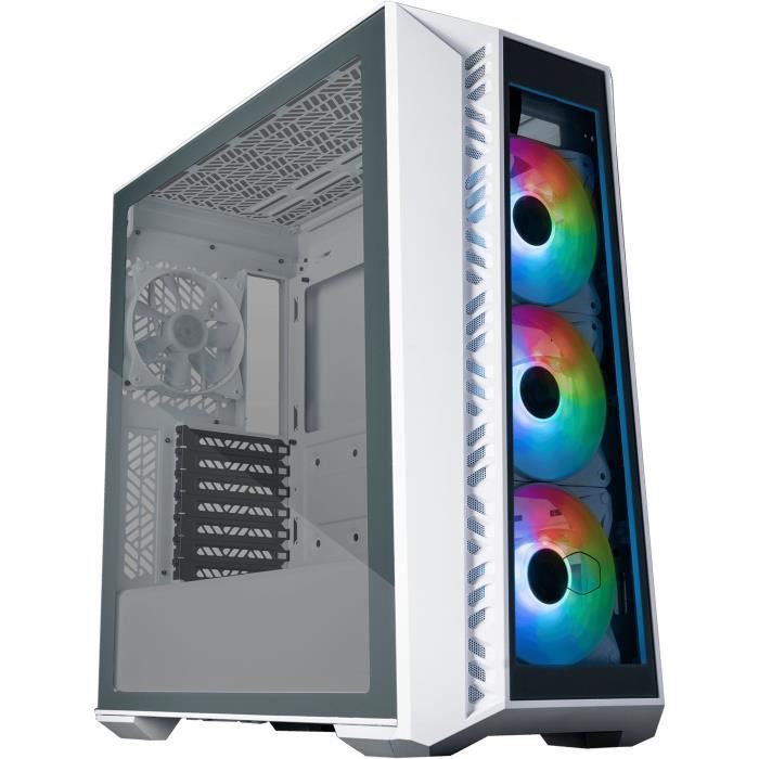 PC case - COOLER MASTER - MB520-WGNN-S01 - MASTER - BOX 520 TG White ARGB