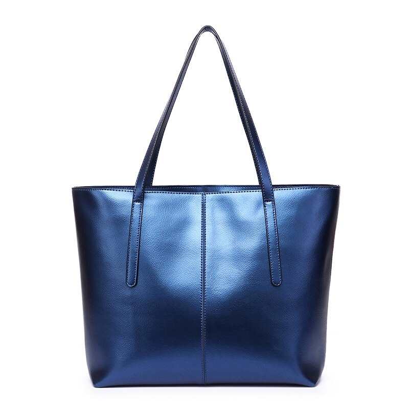 Borsa a tracolla grande, alla moda e semplice, in vera pelle, collezione autunno/inverno 2021, da donna, 33*13*30