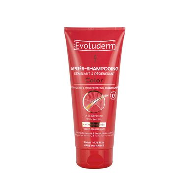 „Evoluderm“ spalvą atkuriantis kondicionierius dažytiems plaukams 200 ml