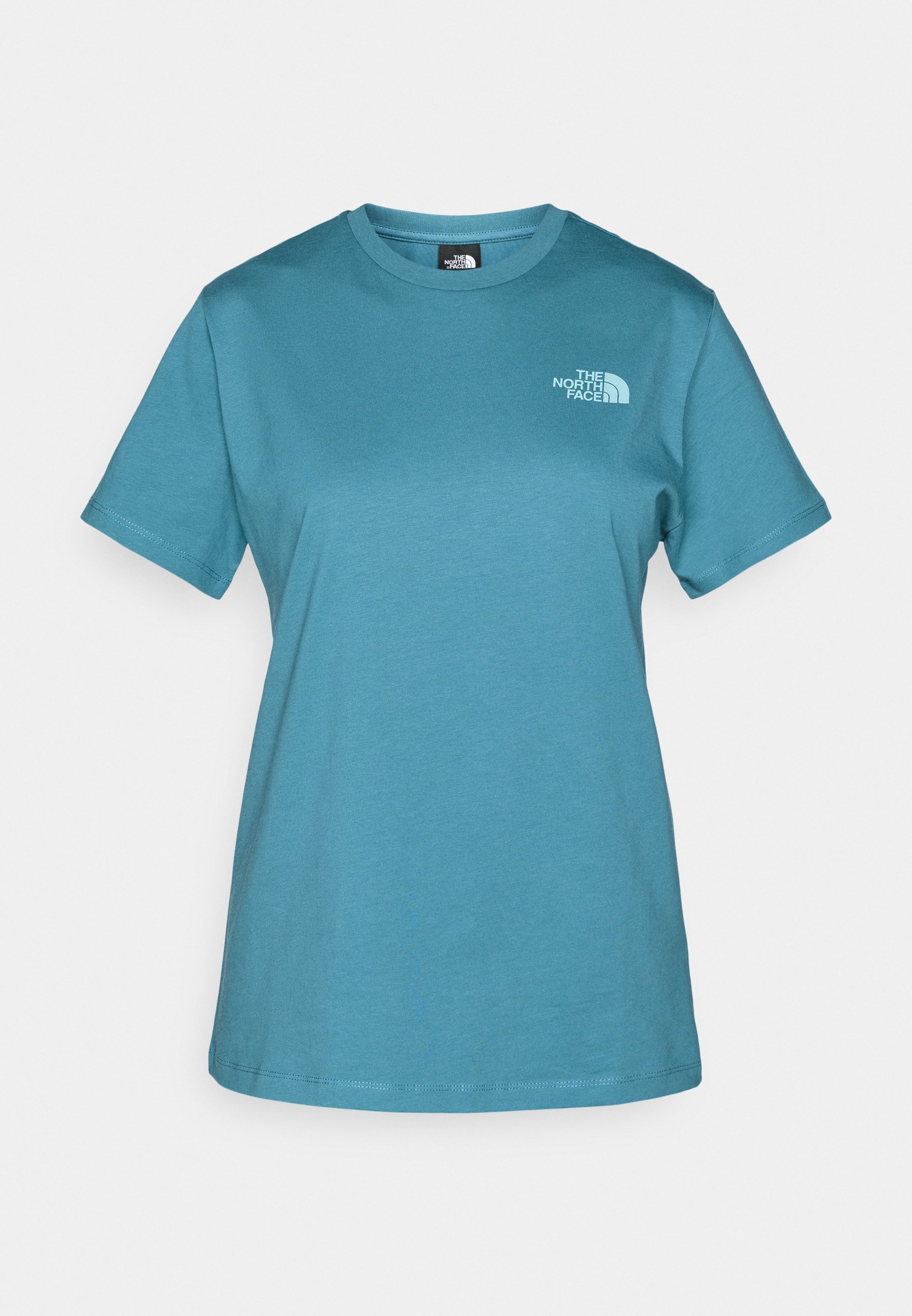 The North Face BOX RELAXED T-shirt - T-shirt met print - ruimte/blauwe zonsverduistering