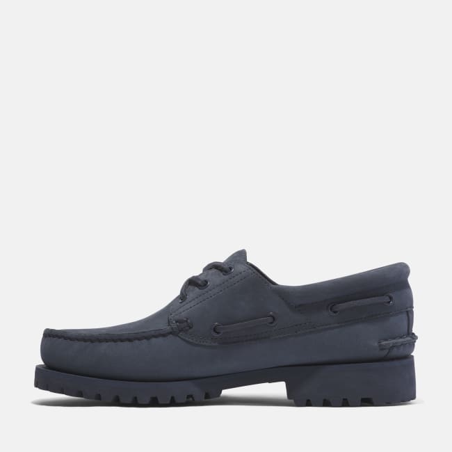 Scarpa da Barca Timberland® Authentic Handsewn                da Uomo in pelle scamosciata blu scuro