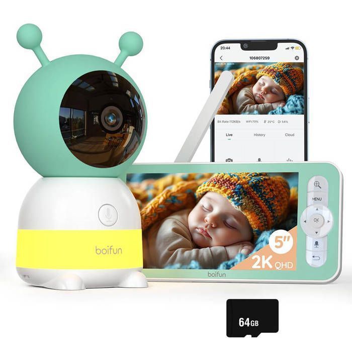 Cámara monitora para bebés de 5