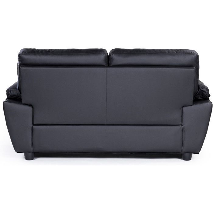 Divano fisso in similpelle e PVC 