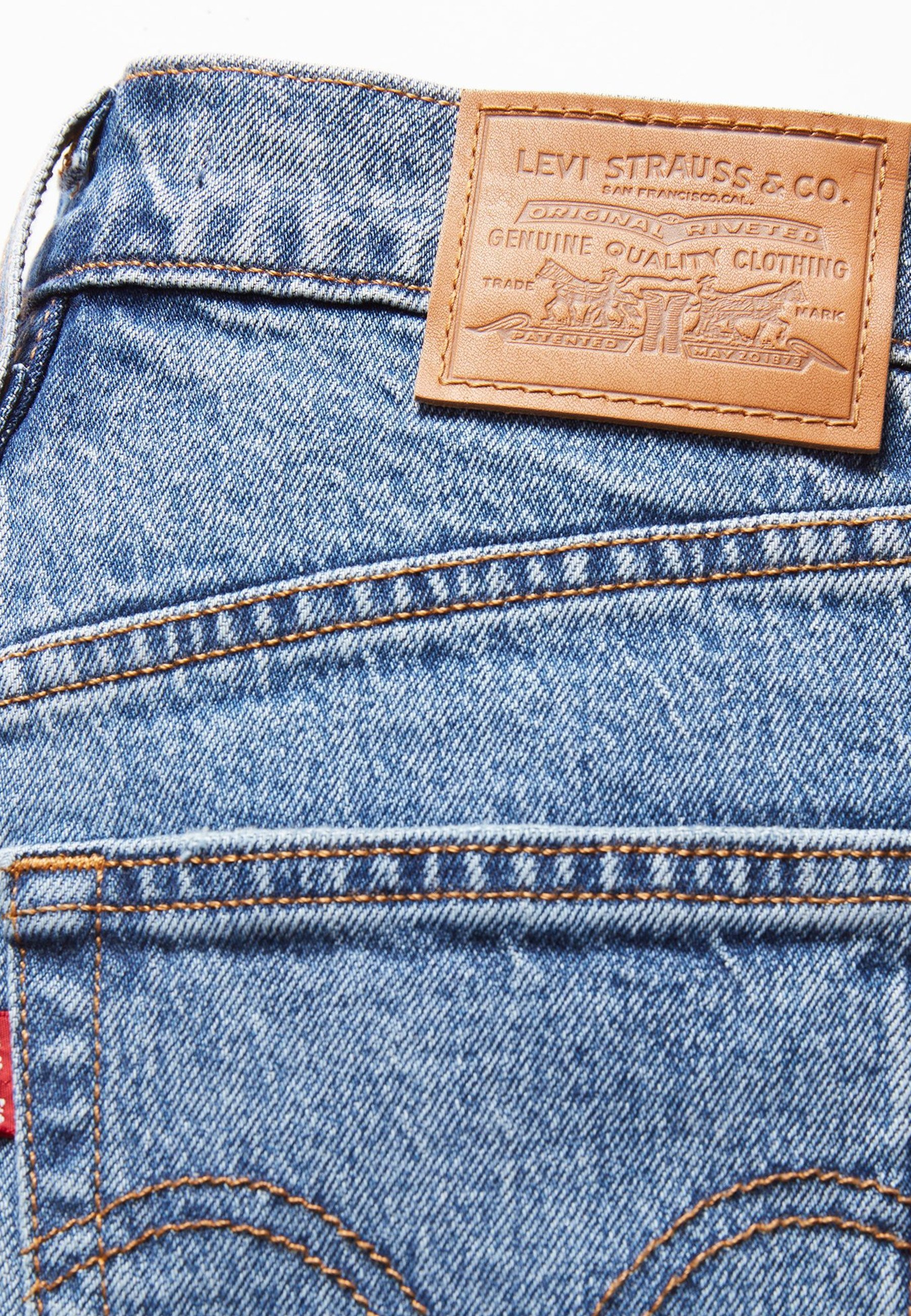 Levi's® RIBCAGE BELLS - Jeans a zampa - denim blu