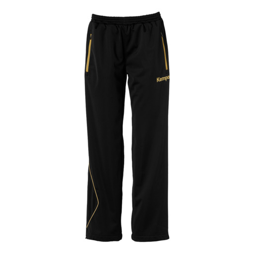 Curve Pants Classic De Mujer Negro/dorado Kempa