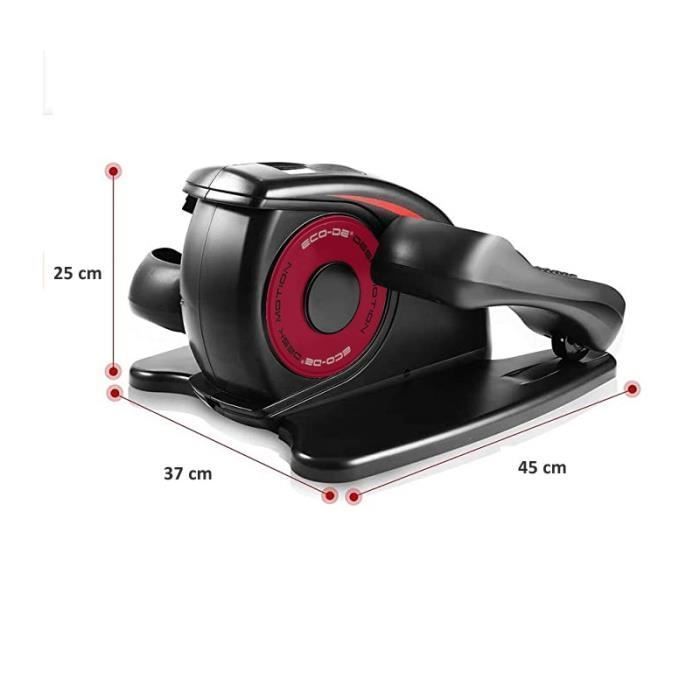 Mini-Elektro-Ellipsentrainer – IKYS – Motorisierte Pedale – Kabellose Fernbedienung – 20 Widerstandsstufen – Fitness