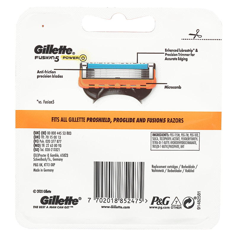 Gillette Gillette-blader 4-pakning Proglide Power