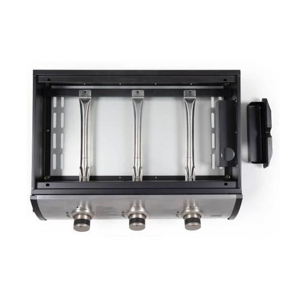 Plancha de gas - DOC277 - 7500W - Acero esmaltado - 3 quemadores - Sirve de 6 a 12 personas