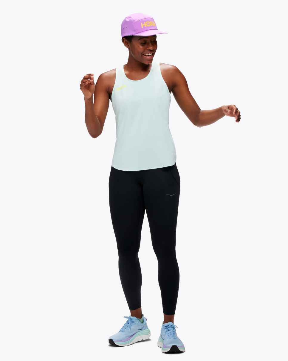 HOKA Singlet Zonverlichte Oceaan