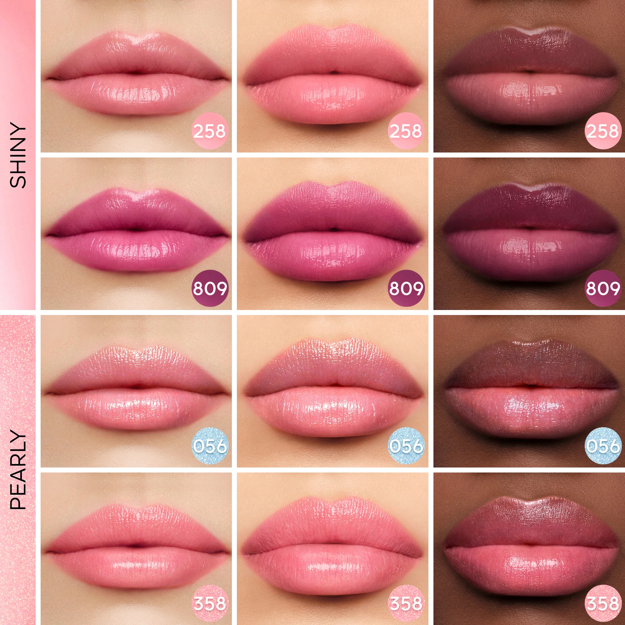 Labbra KissKiss Bee Glow - Balsamo Labbra, Rossetto