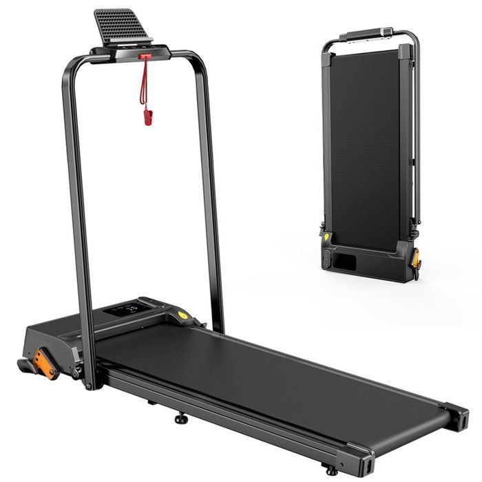 FT52 Folding Treadmill - Walking Mat - APP - 12% Incline - Speed 0-12 km/h - 2.5 HP - With Wireless Remote Control - Bluetooth - 2 in 1