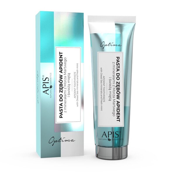 APIS Zahnpasta mit Mineralien aus dem Toten Meer und frischer Minze, 100 ml