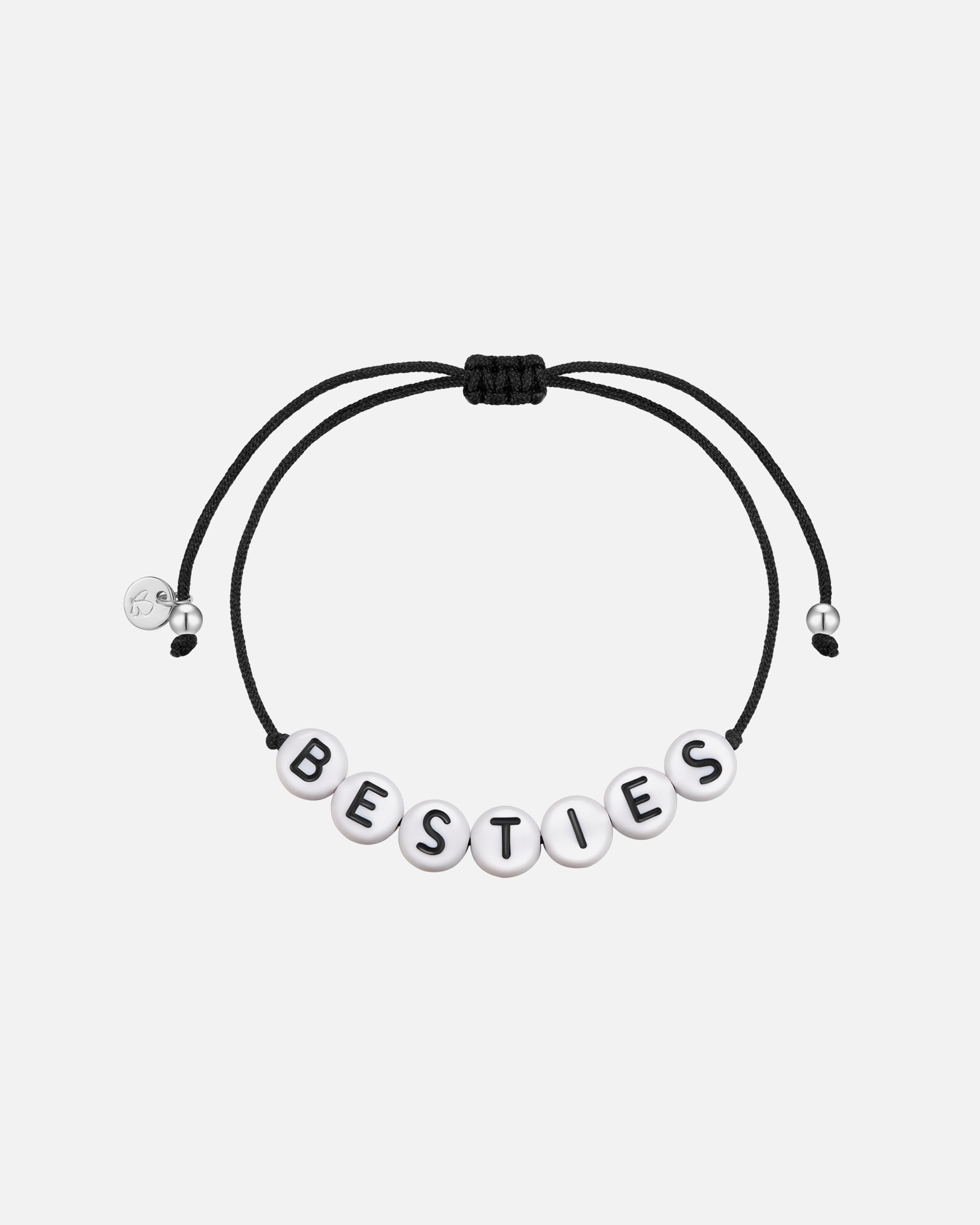Glanzstücke München Bracelet BESTIES en argent sterling - 15,0 - 22,0 cm, réglable de manière flexible