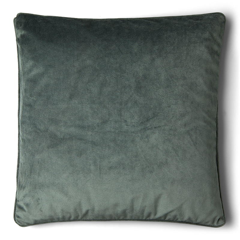 Fodera per cuscino Home 45x45 cm in velluto verde