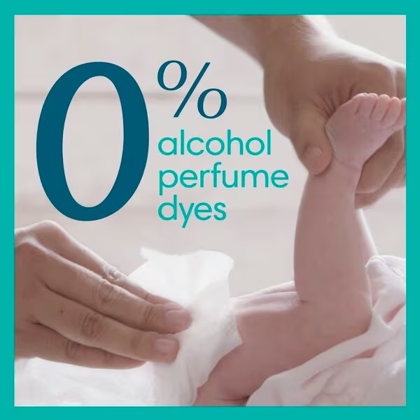 Pampers Sensitive 0% plastmasa, zīdaiņi<br>24 x 52 stuks