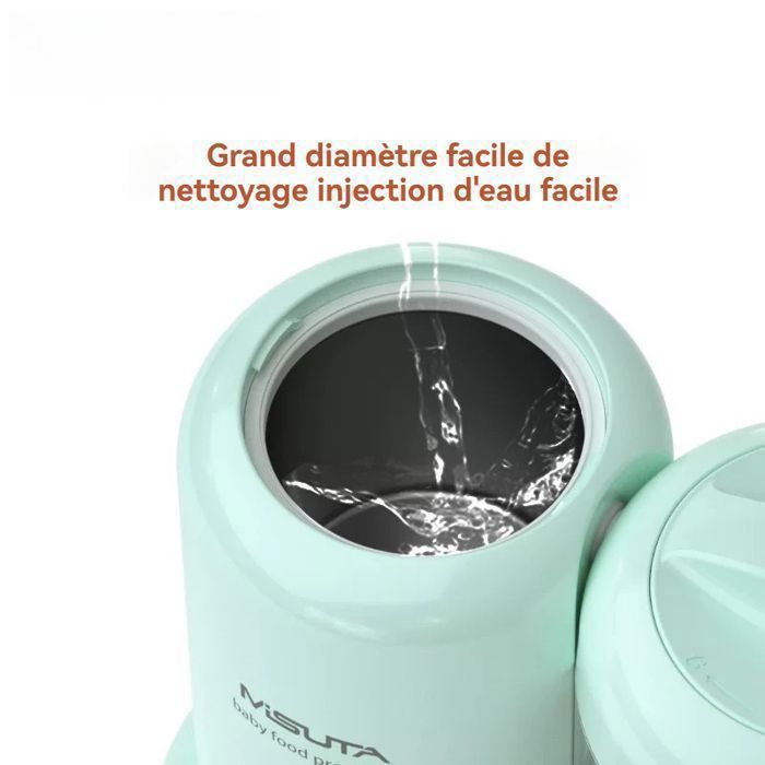 4-in-1 Baby Food Maker – Steamer and Blender – Large Capacity – Green