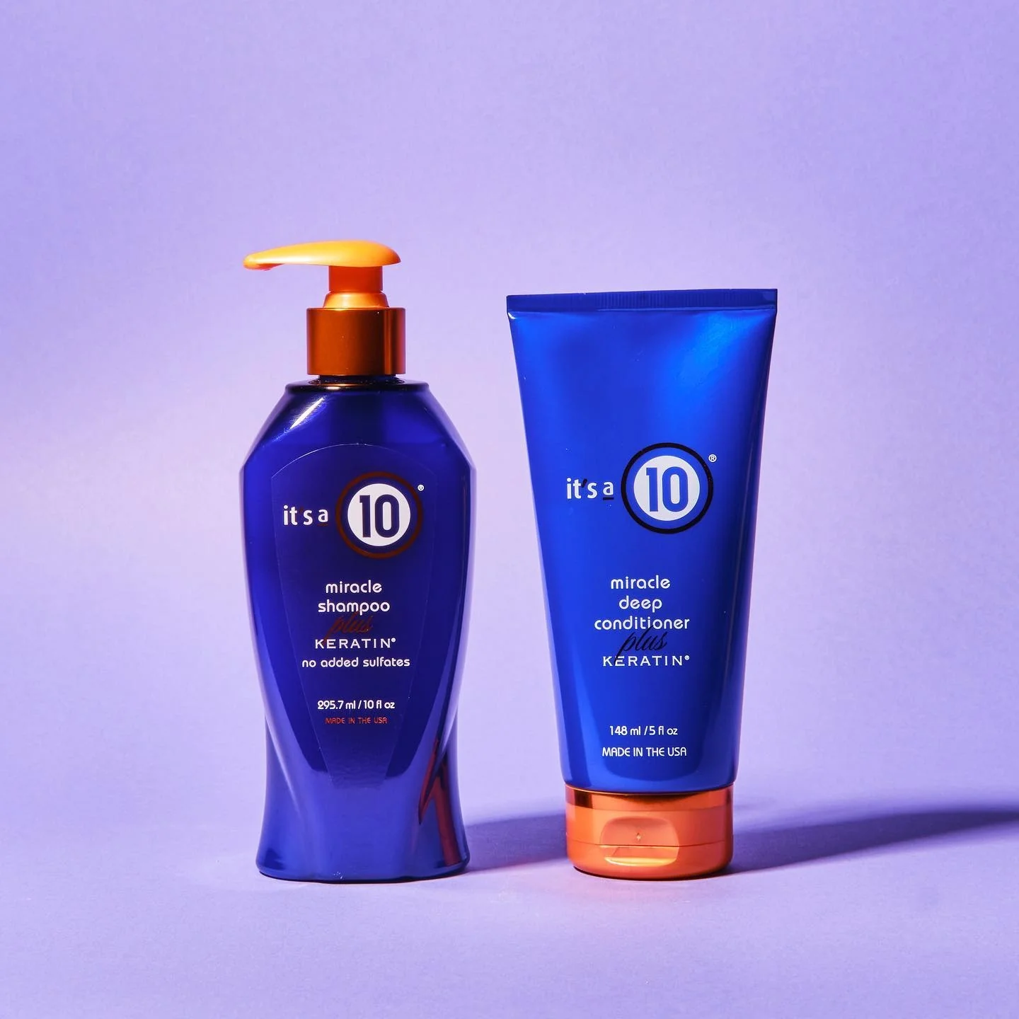Keratin Collection Miracle Shampoo Plus KERATIN - Shampoo Uso Frequente, Ristrutturanti & Ricostruttivi