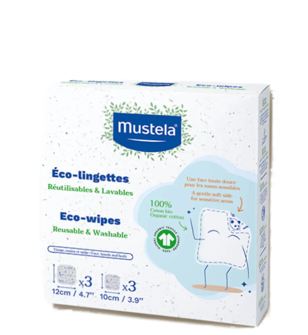 Mustela Eco Chusteczki Wielokrotnego Użytku