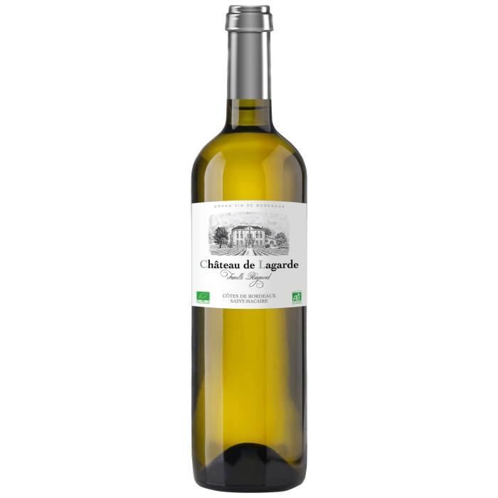 Château de Lagarde 2023 Côte de Bordeaux Saint-Macaire - Vino Blanco de Burdeos - Ecológico