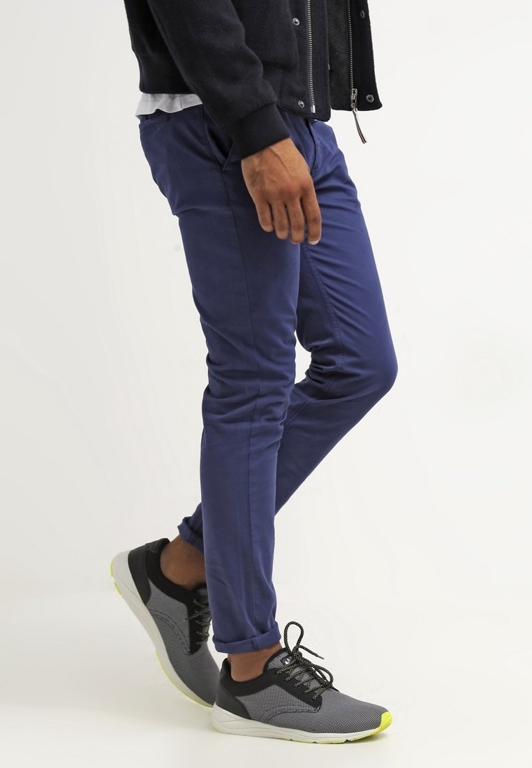 Pier One Chinos - mørkeblå