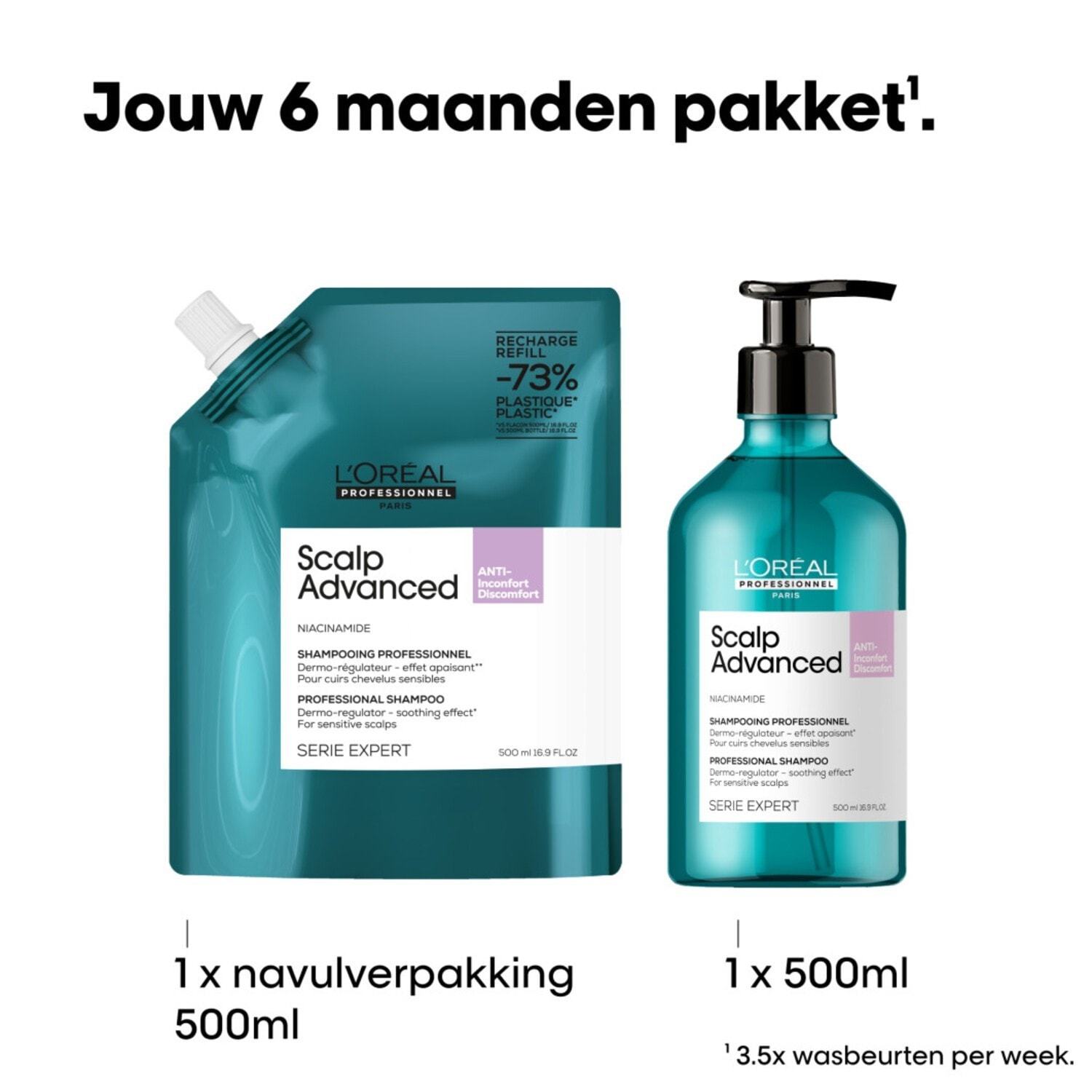 L'Oréal Professionnel šampon za kosu Skalp Advanced Anti-Discomfort Dermo-Regulator - 300 ml
