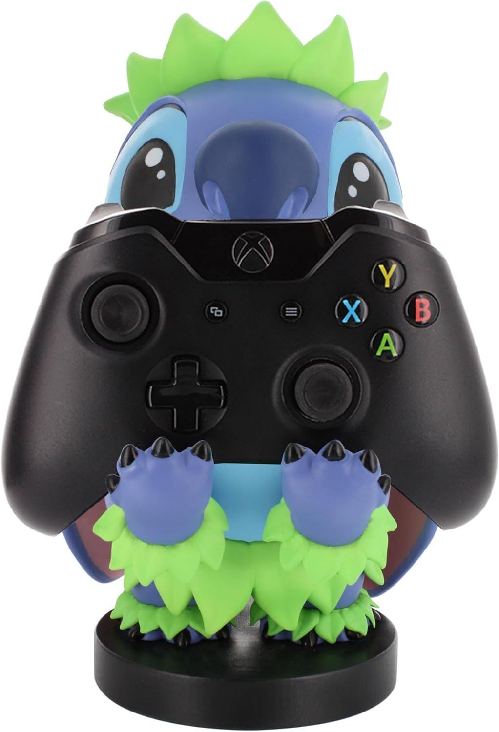 Disney Stitch Hula Figurine - EXQUISITE GAMING - Cable Guys - Holder for headphones, smartphone or small accessory - 20 cm