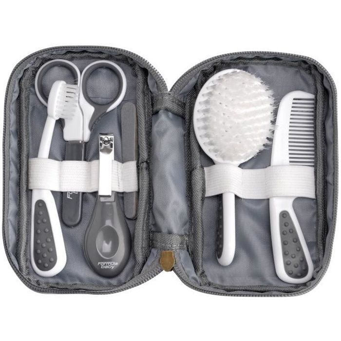 FORMULA BABY 6-piece baby care kit, grey