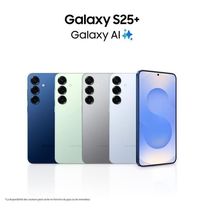 Smartphone SAMSUNG Galaxy S25 Plus AI de 256 GB, color azul claro