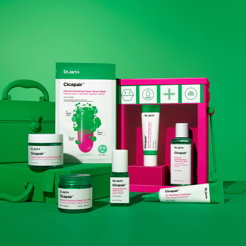 Máscara noturna hidratante Dr. Jart+ Cicapair™ Sleepair Intensive Soothing Repair.