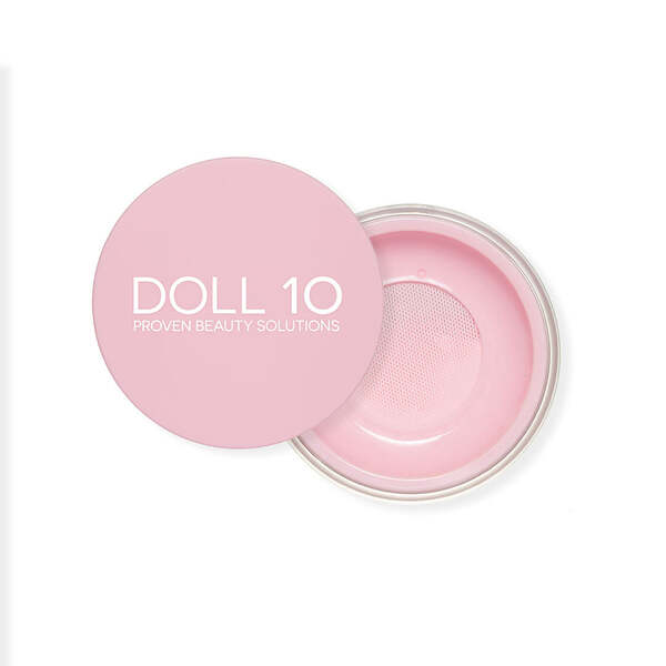 DOLL 10 Pudră de tratament iluminatoare roz