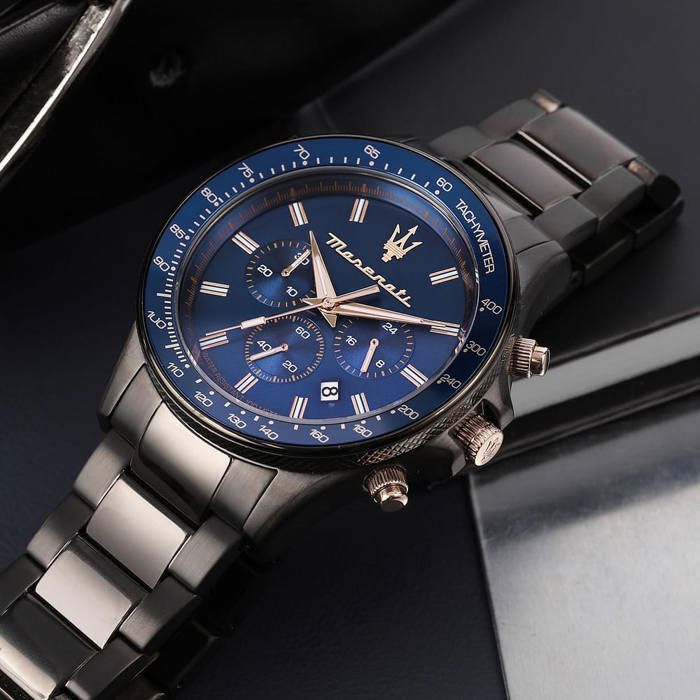 Montre - Maserati - R8873640001 - Analogique - Acier inoxydable - Étanchéité 10 Atm