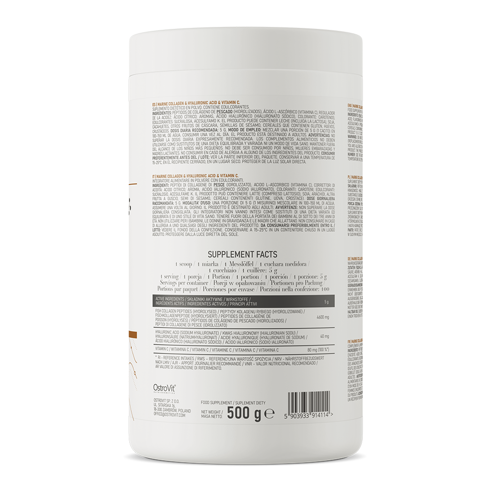 OstroVit Meereskollagen + Hyaluronsäure + Vitamin C
