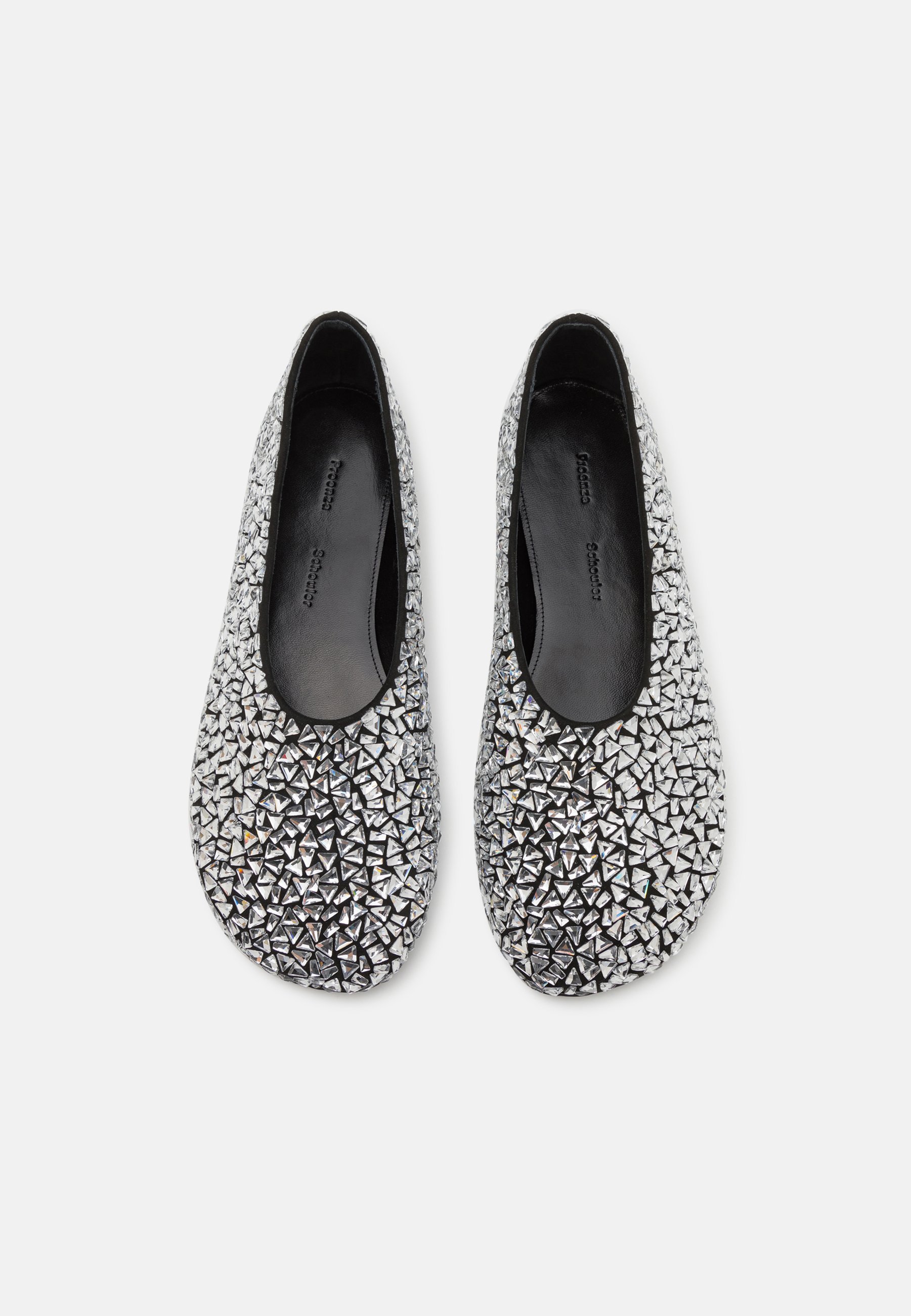 Proenza Schouler BALLET ROLLS CON DECORAZIONI A GUANTO - Scarpe da ballo - nere