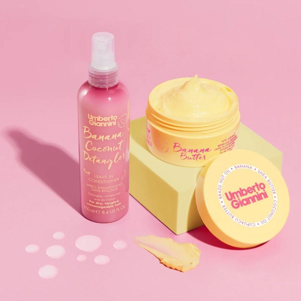Umberto Giannini regenerator za raščešljavanje bez ispiranja s mirisom banane i kokosa - 250 ml