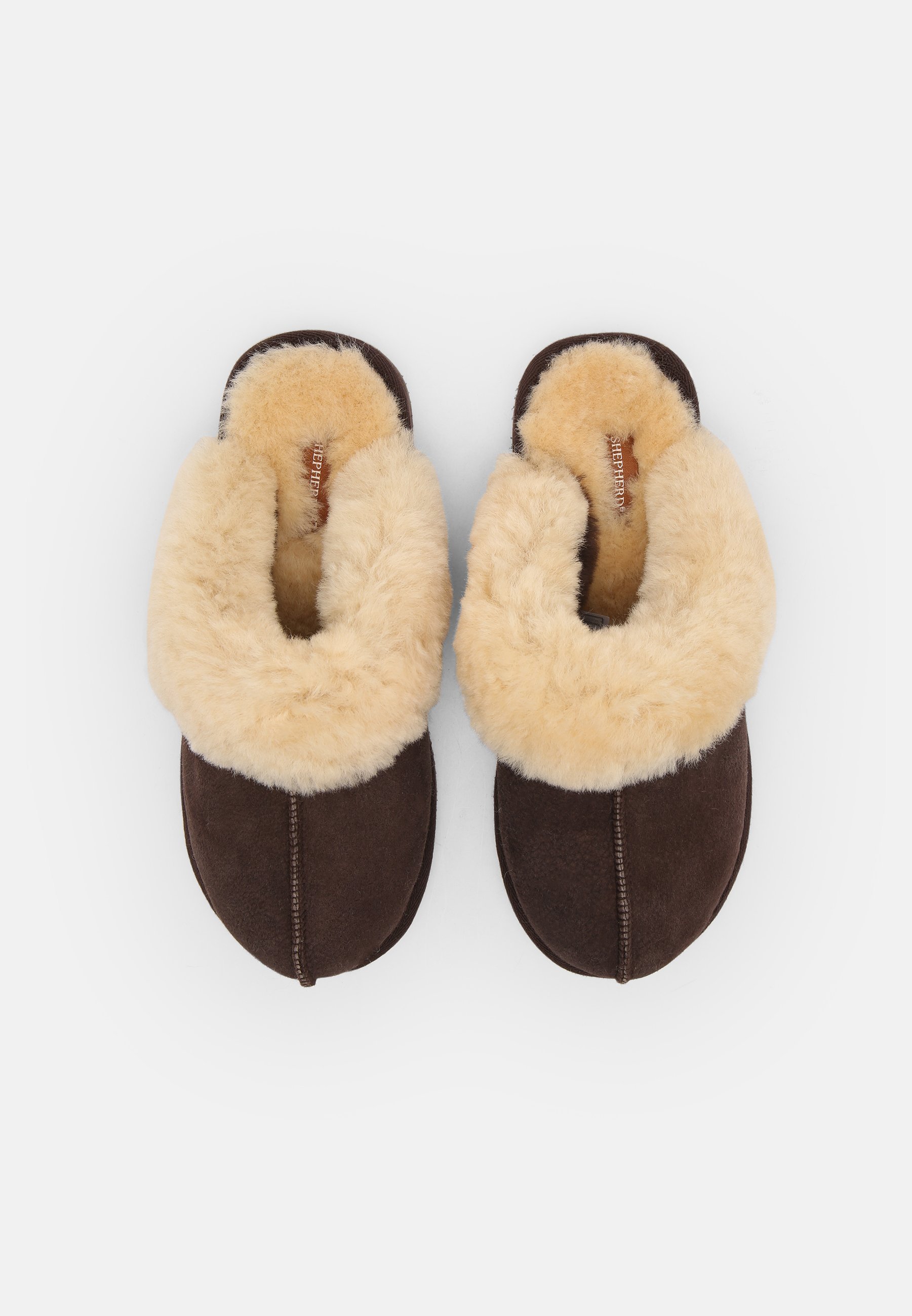 Shepherd JESSICA - Slippers - moro/kastanje