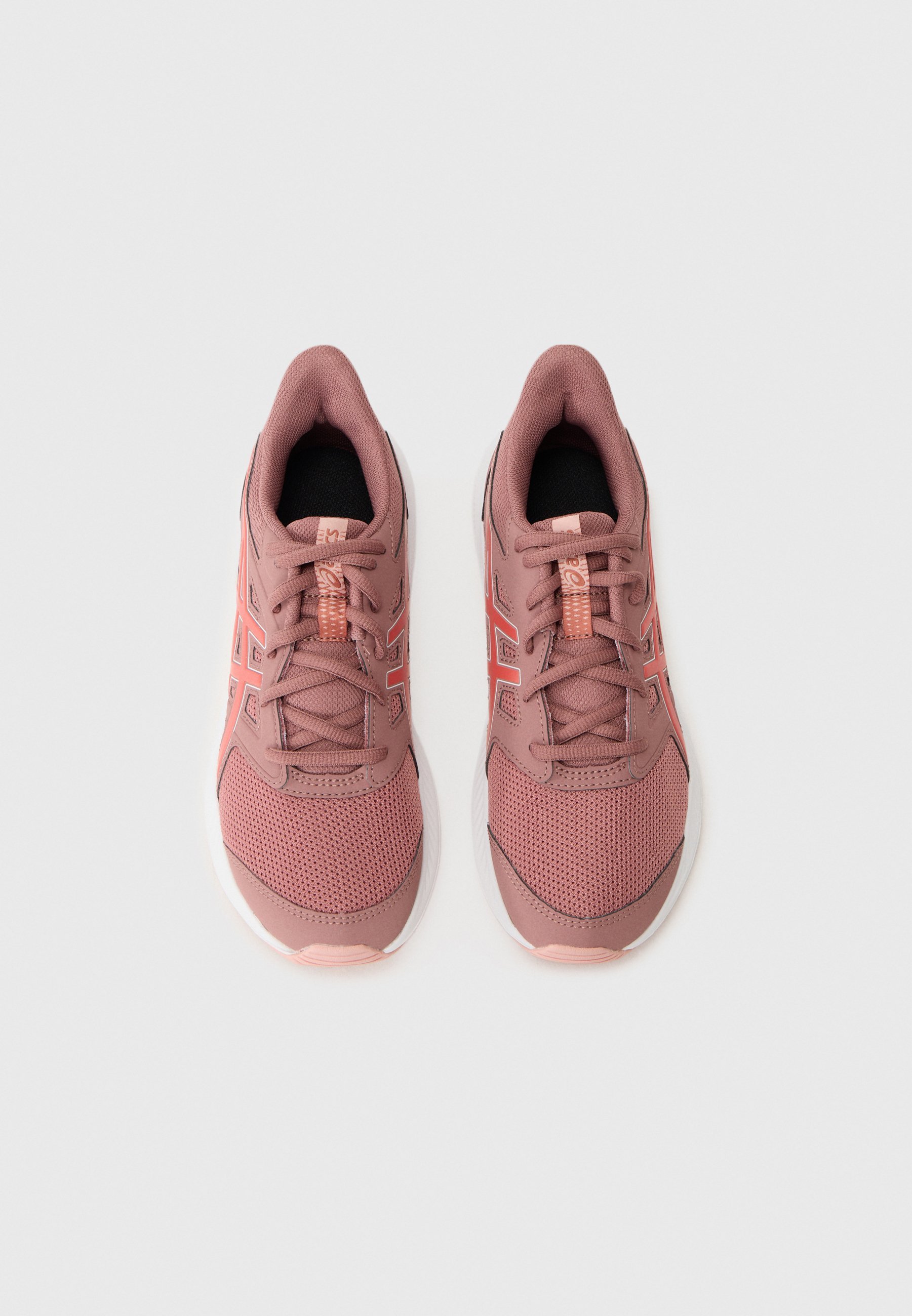 ASICS JOLT 4 UNISEX - Hardloopschoenen voor op de weg - rubble red/dark pink clay