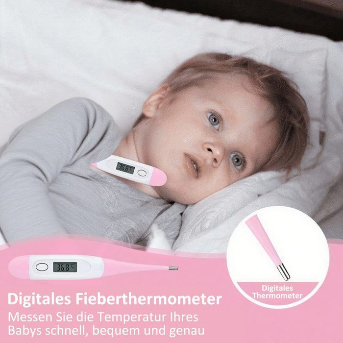 Les soins de bébé-Set de 8 pièces Babypflegen pour Bébé, nouveau-né, de Maintenir Set, 1 pièces., Produits de toilette p Étiquette