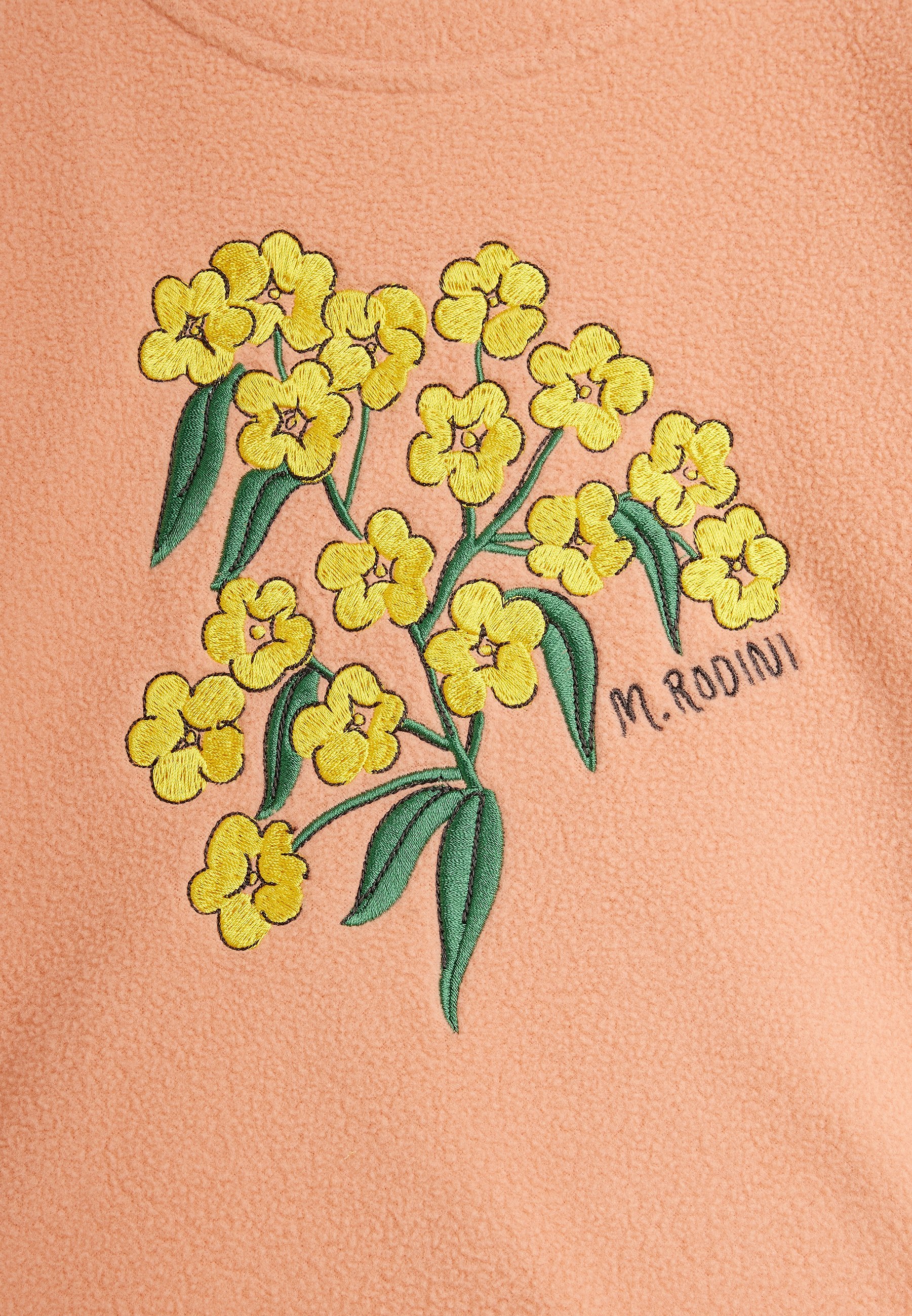 Mini Rodini ALPINE FLOWERS DOUBLE BRUSHED UNISEX - Sweatshirt - roze