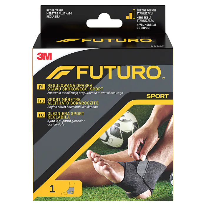 Futuro, Regulowana opaska stawu skokowego Basic Sport, Rozmiar uniwersalny