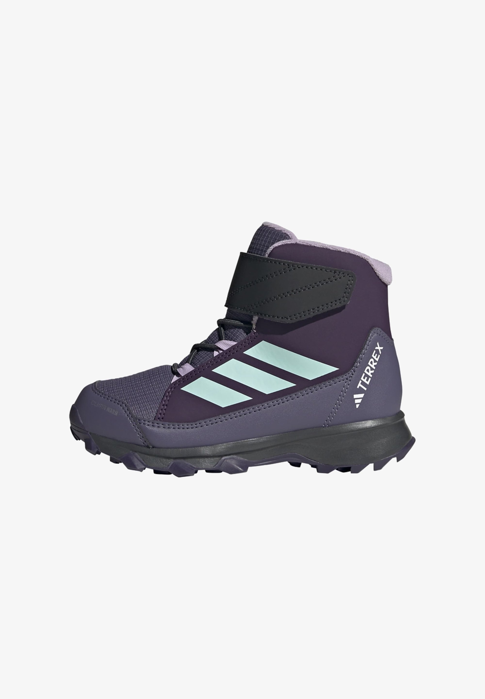 Adidas Terrex UNISEX - Winterlaarzen - aurora plum/semi flash aqua/powder plum